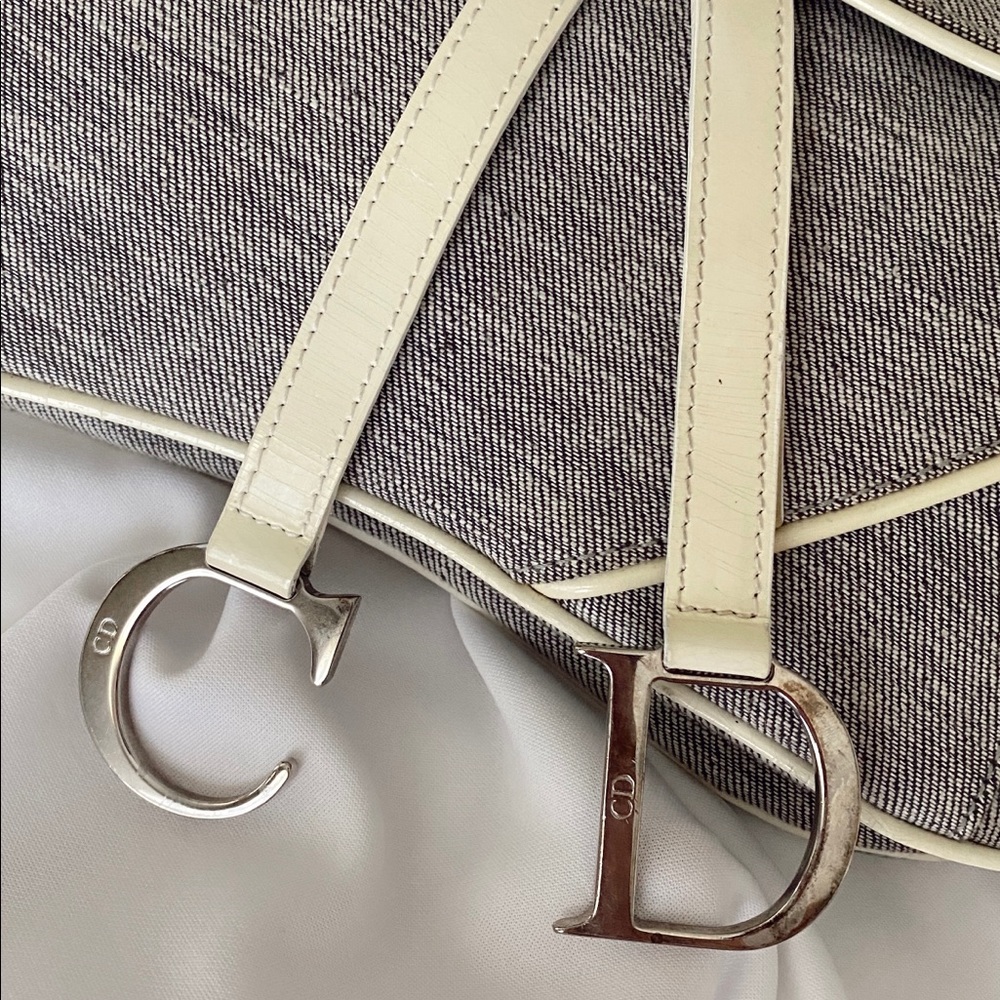 ☁️SOLD☁️ DIOR DOUBLE SADDLE BAG - Picture 6 of 16